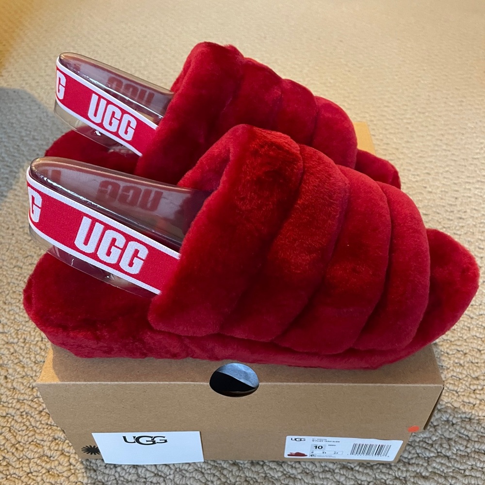 Ugg Fluff Yeah Slippers NWT